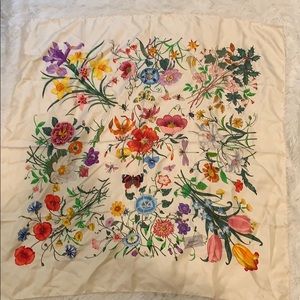 Authentic Gucci silk scarf